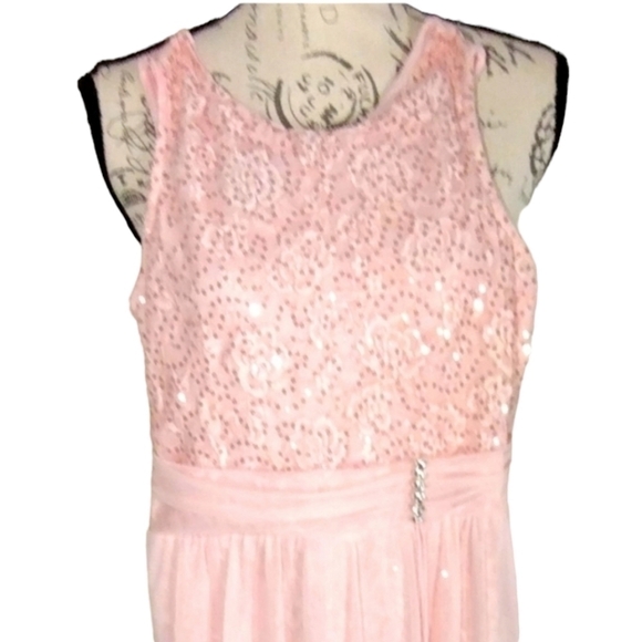 Amy's Closet Sequined High Low Dress - Picture 3 of 5